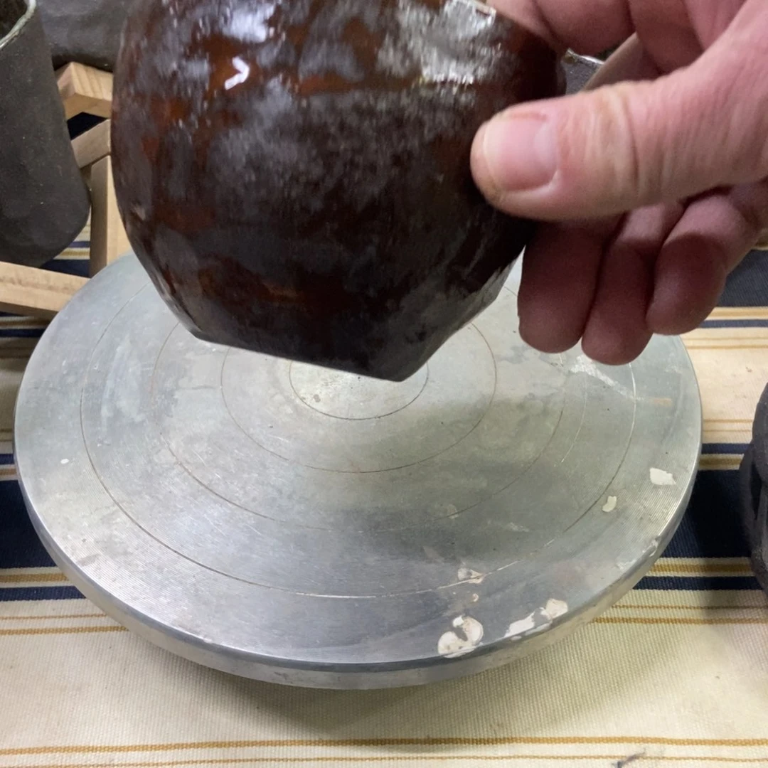 陶瓷手捏手握咖啡杯027