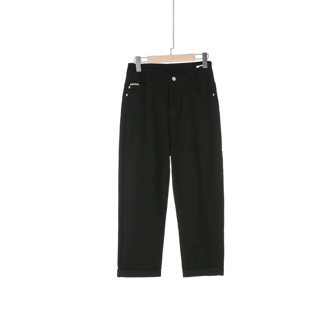 李子木先生宽松显瘦老爹裤牛仔裤2025新款春季女装爆款牛仔裤8693