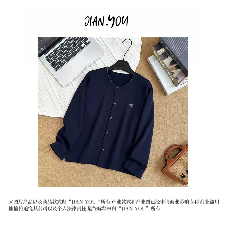 JIANYOU-[时尚显瘦]2025秋季新款净版时尚百搭经典短外套O-25857