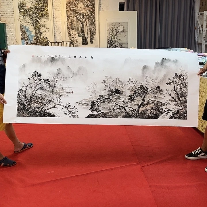 国画手绘图的绘制与制作
