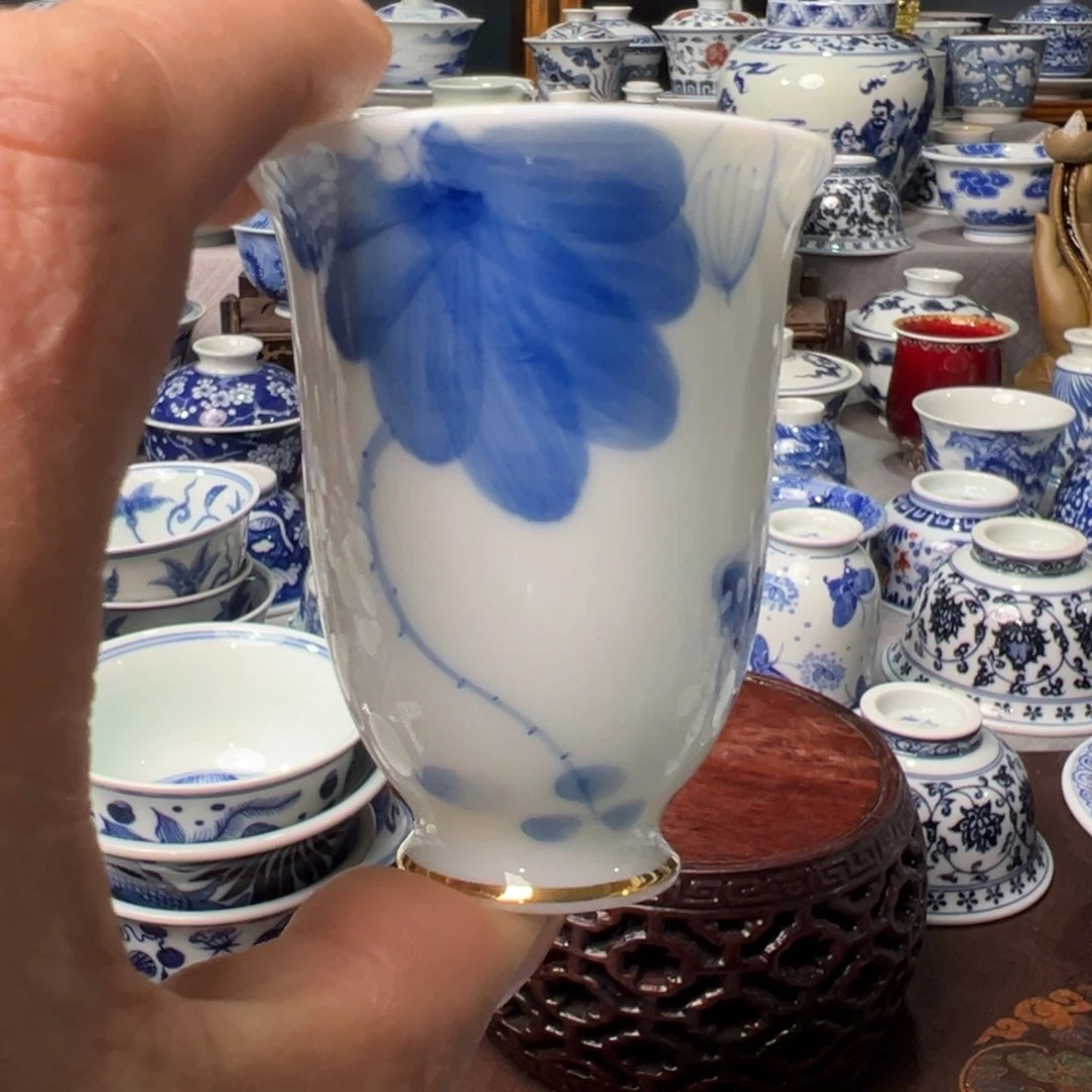 摆件景德镇青花陶瓷