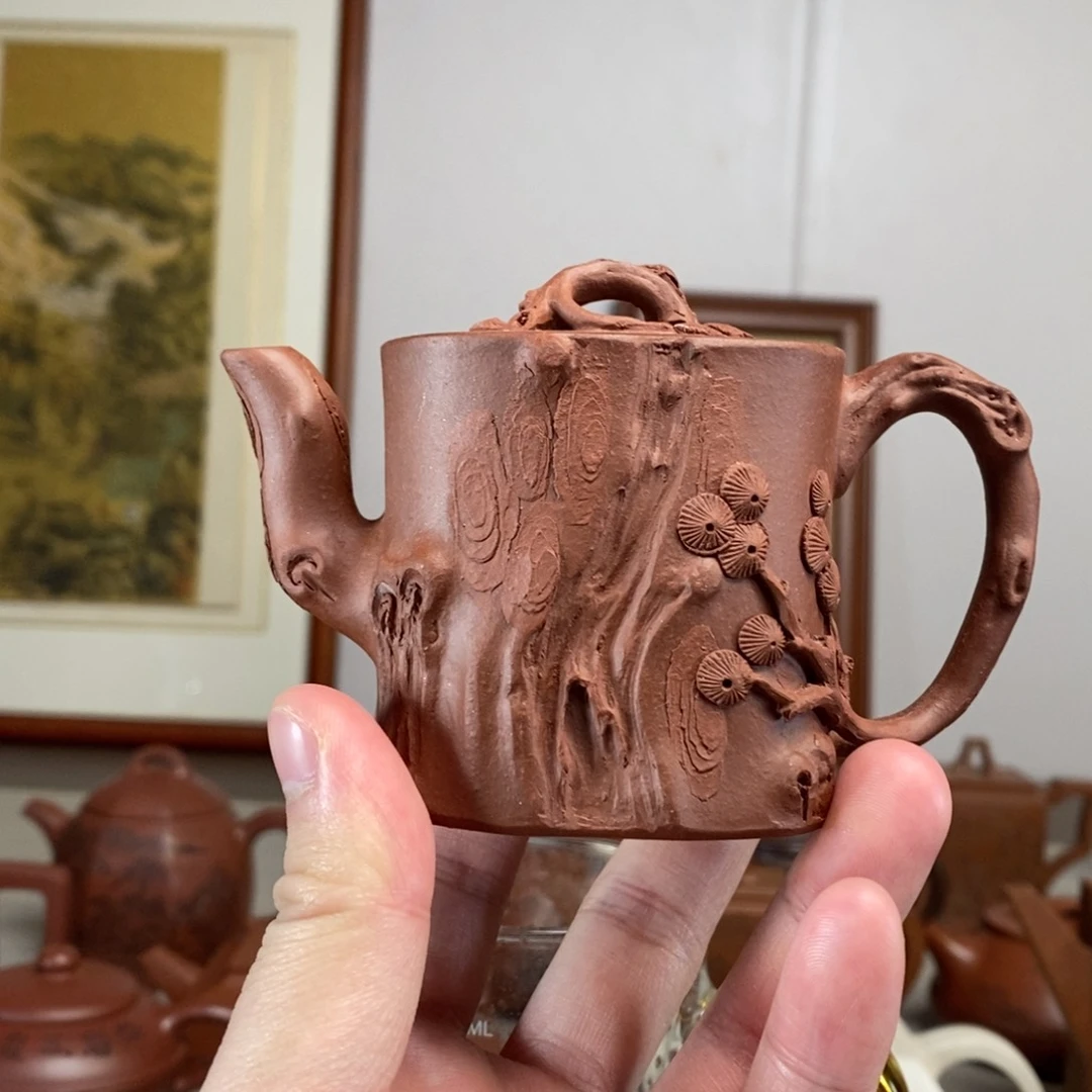 茶壶紫砂原矿泥料传统工艺制作