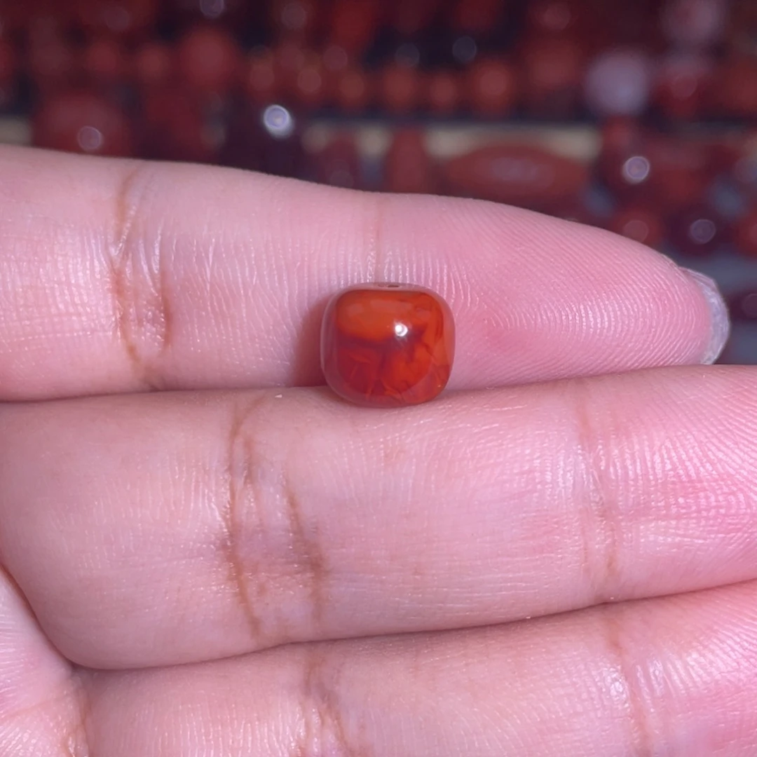 南红玛瑙未镶嵌瓦西老型卡9.3