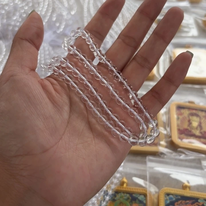 水晶手链未镶嵌白水