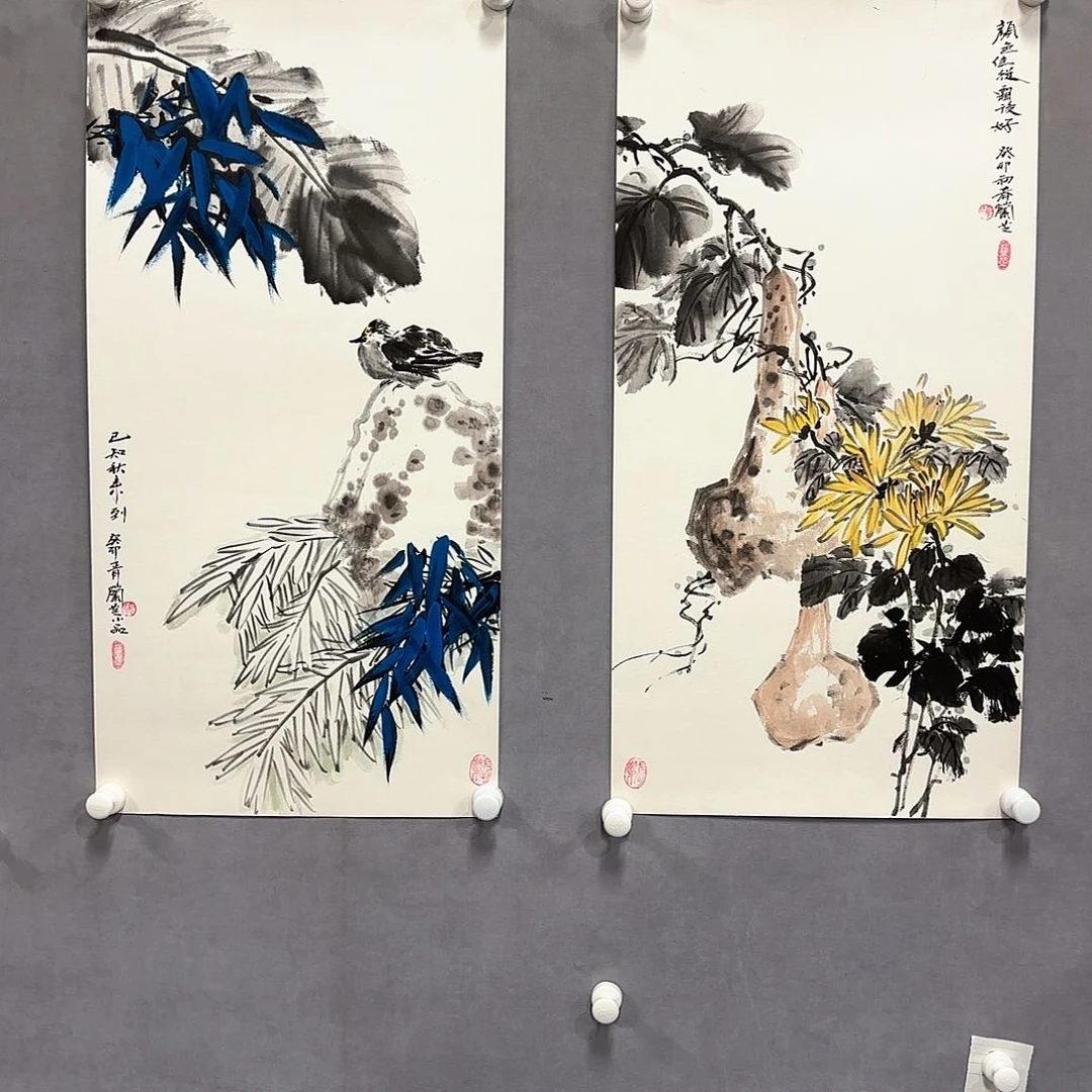 国画国画纯手绘作品请放心去藏