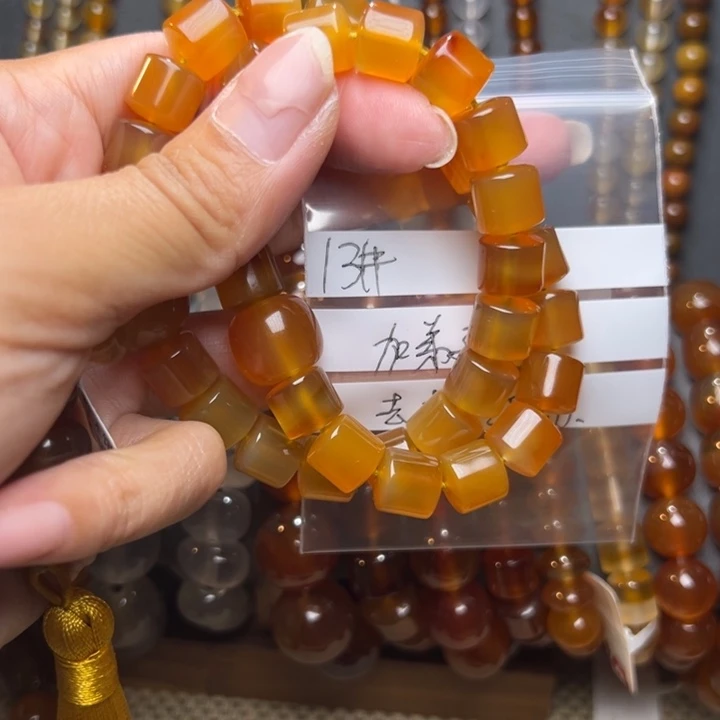 一****玛瑙/玉髓手链未镶嵌13