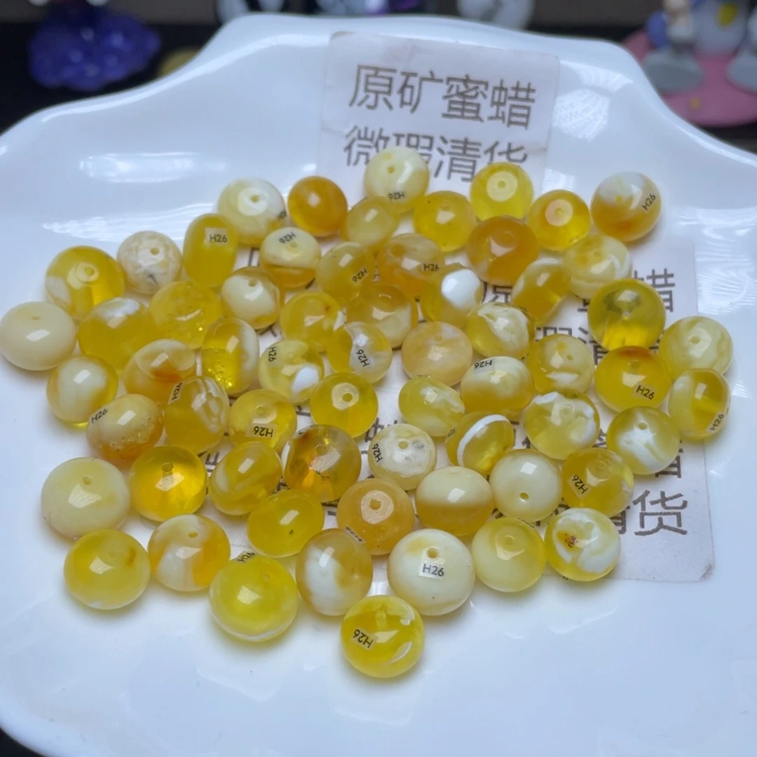 未镶嵌琥珀珠宝奇石多样性发其一