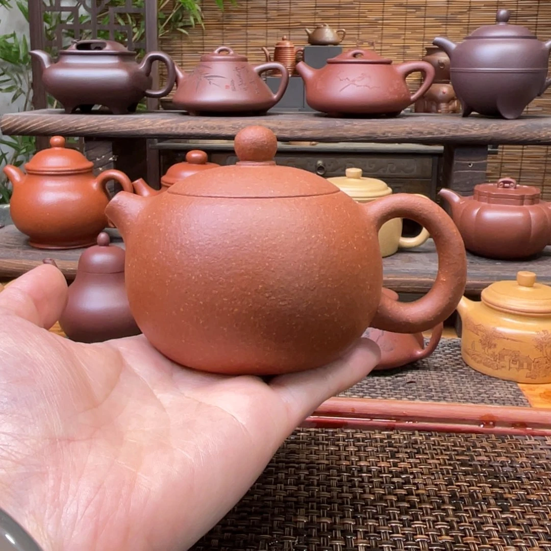 茶壶紫砂宜兴原矿紫砂手工制全180
