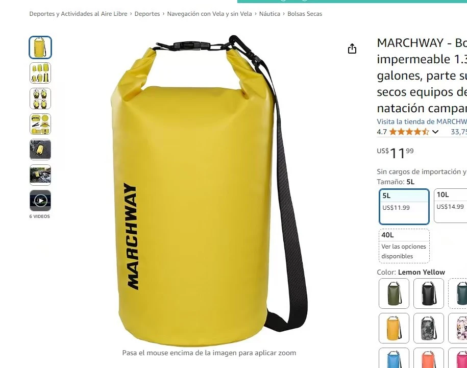 户外沙滩漂流防水游泳包！