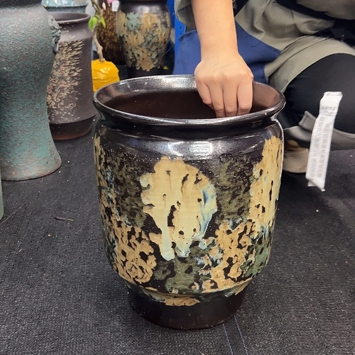 23+30 粗陶花盆有孔