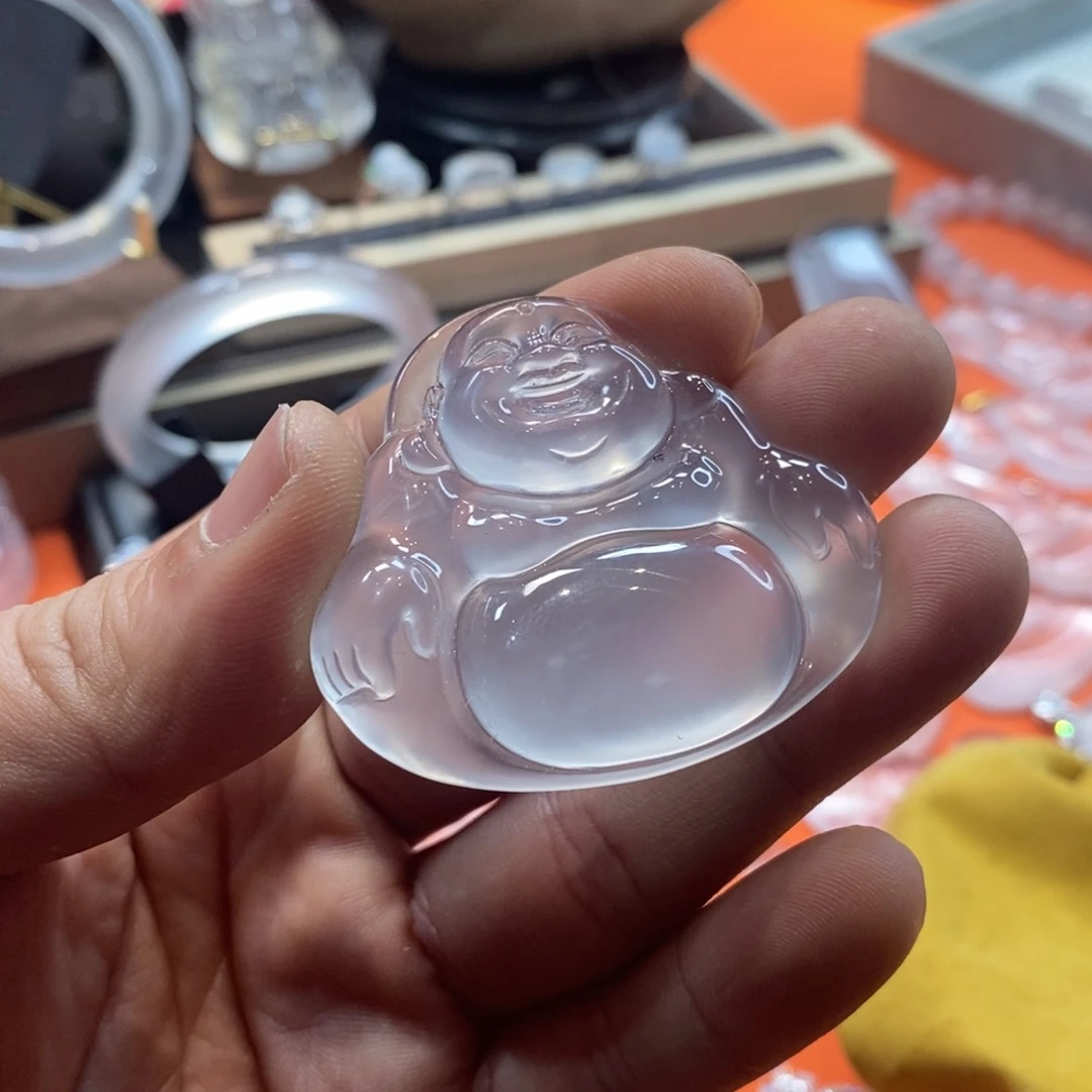 石英质玉颈饰未镶嵌A*风