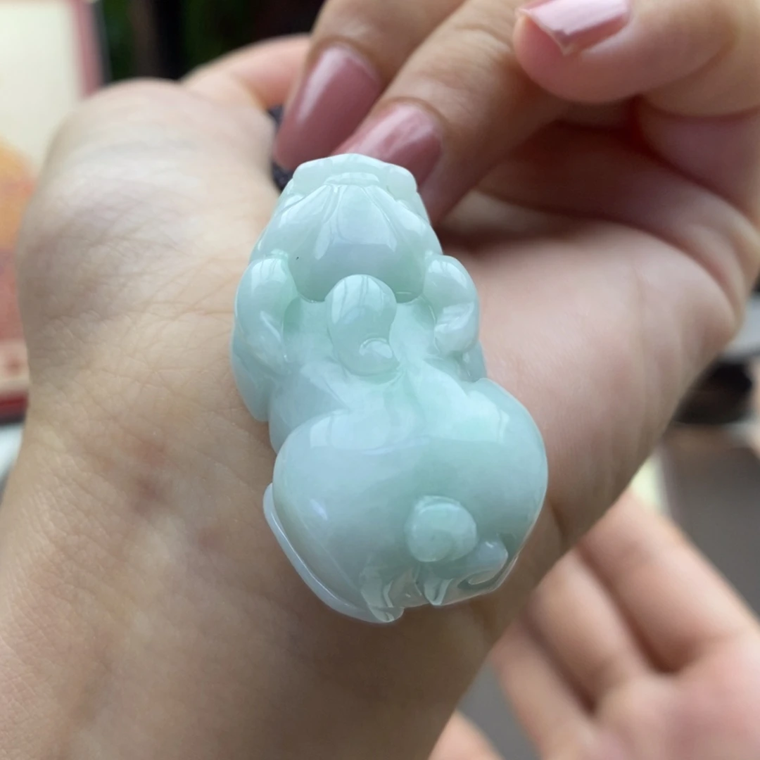 翡翠未镶嵌颈饰吊坠6