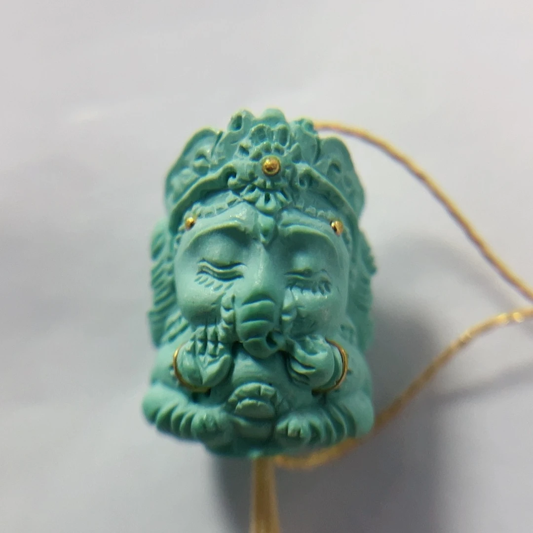 绿松石珠宝奇石未镶嵌