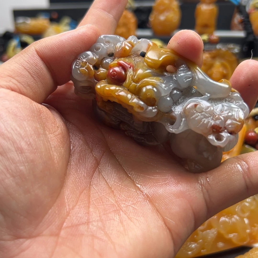 石英质玉（黄龙玉）未镶嵌多选发其一