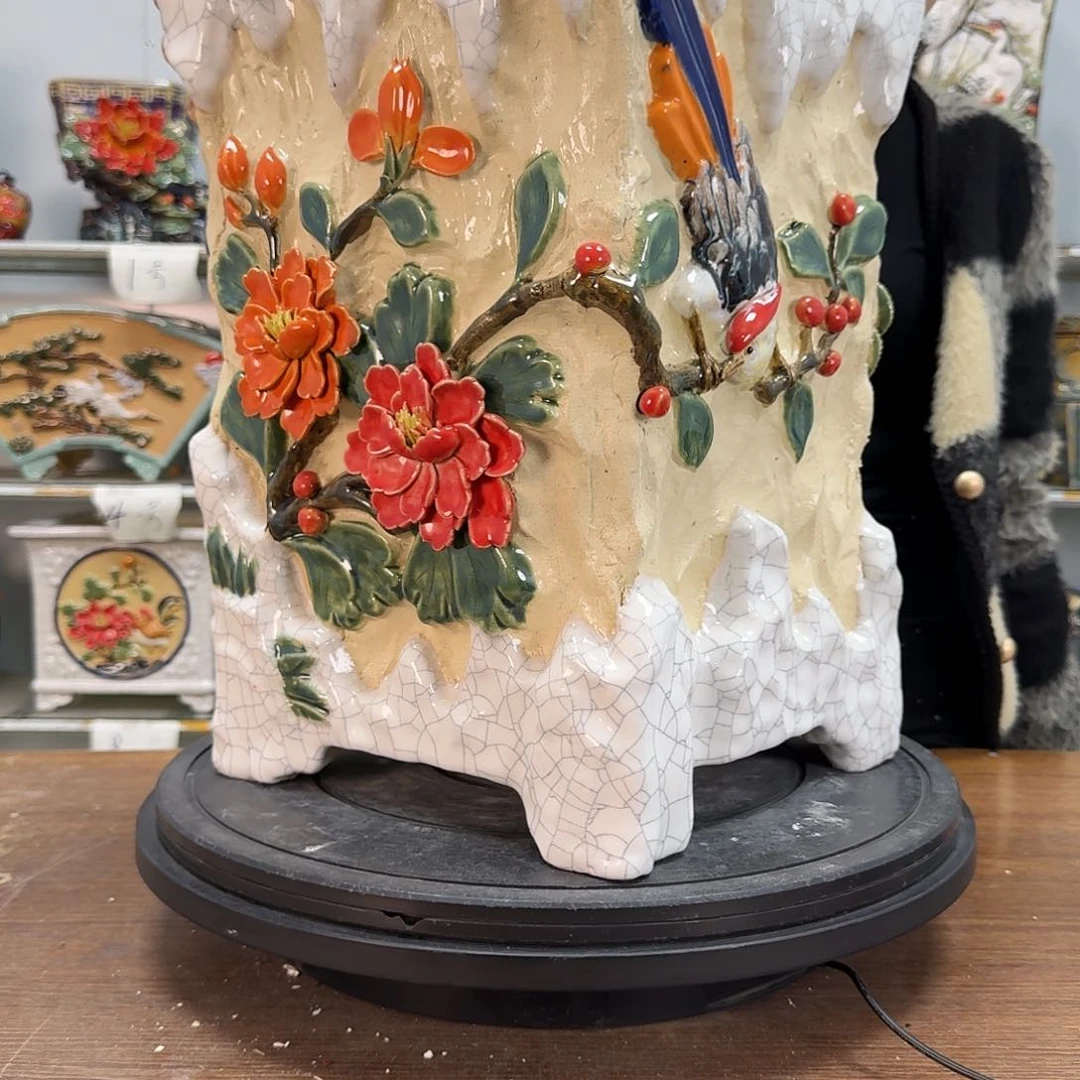 红陶三**森石湾盆520