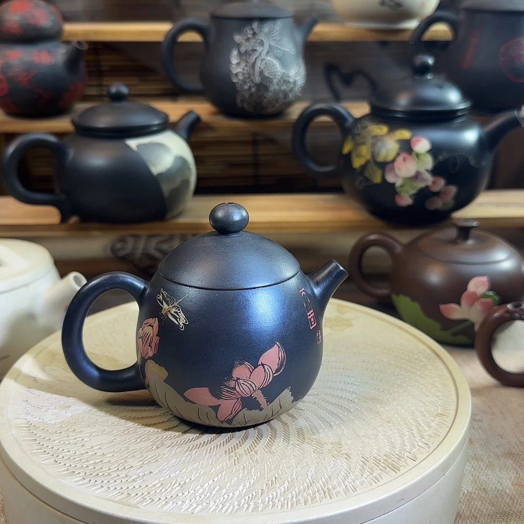 科***量建水紫陶彩填全品全手工