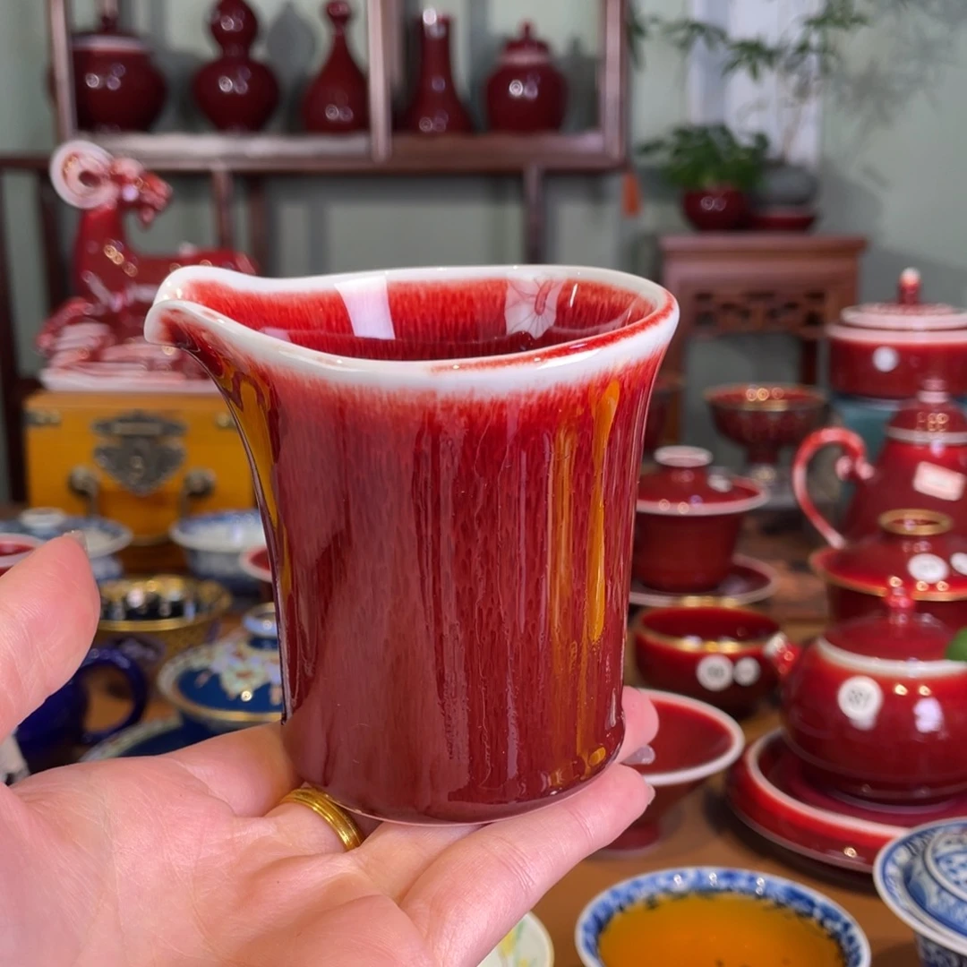 清欢雅玩原矿郎红福利公道杯