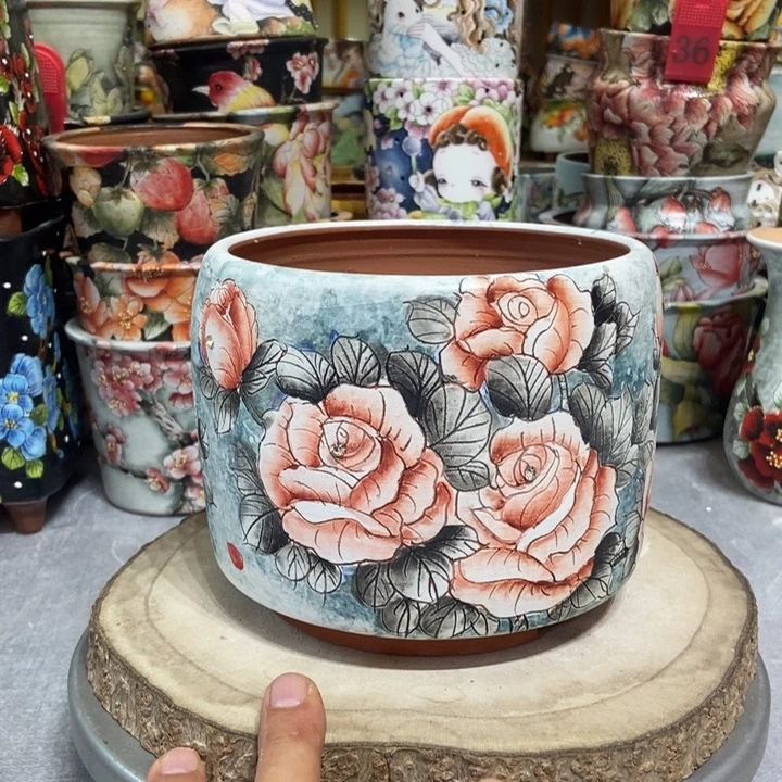 景德镇艺术手绘作品