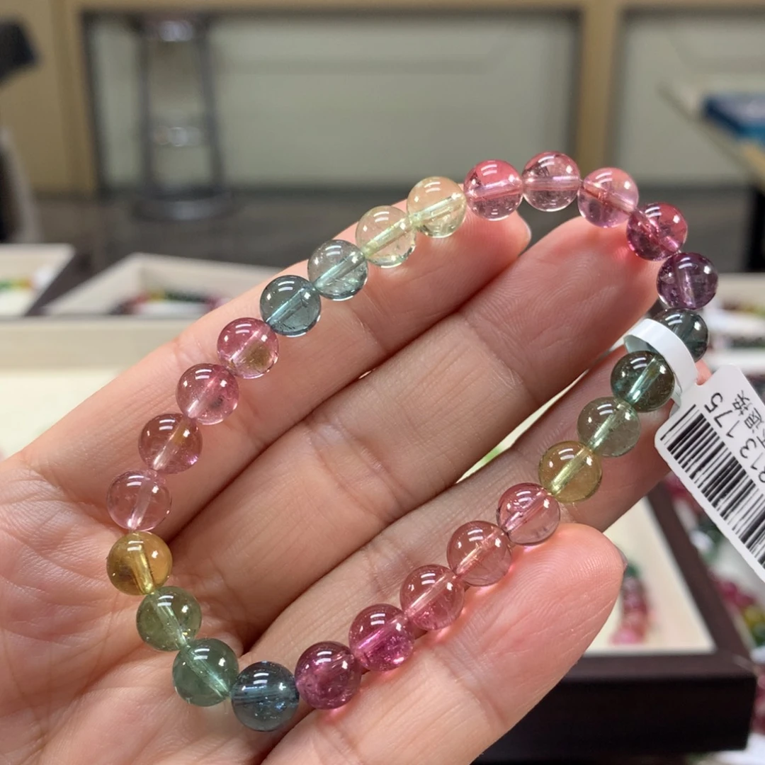 手链碧玺未镶嵌7:5左右