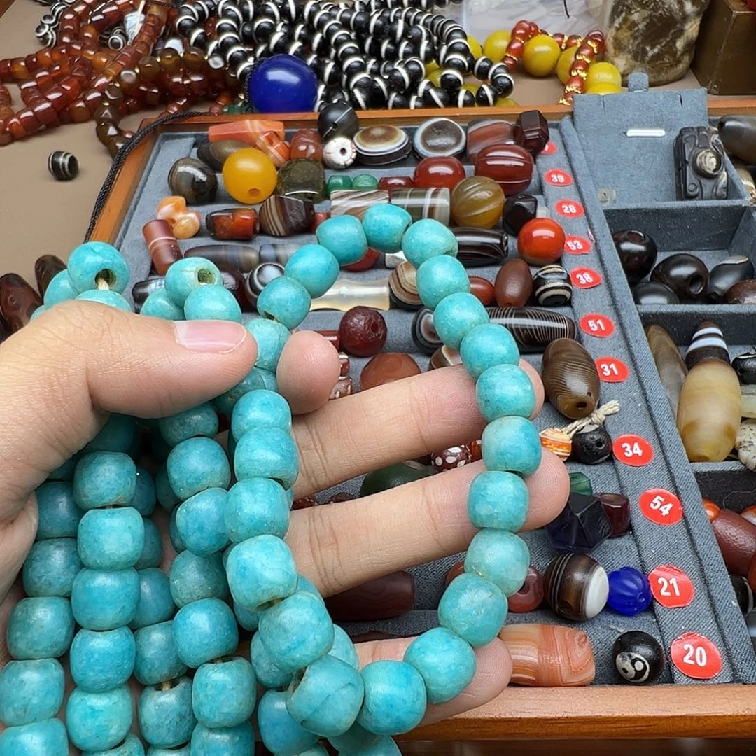用***乐银S925镶嵌珠宝半成品天河石