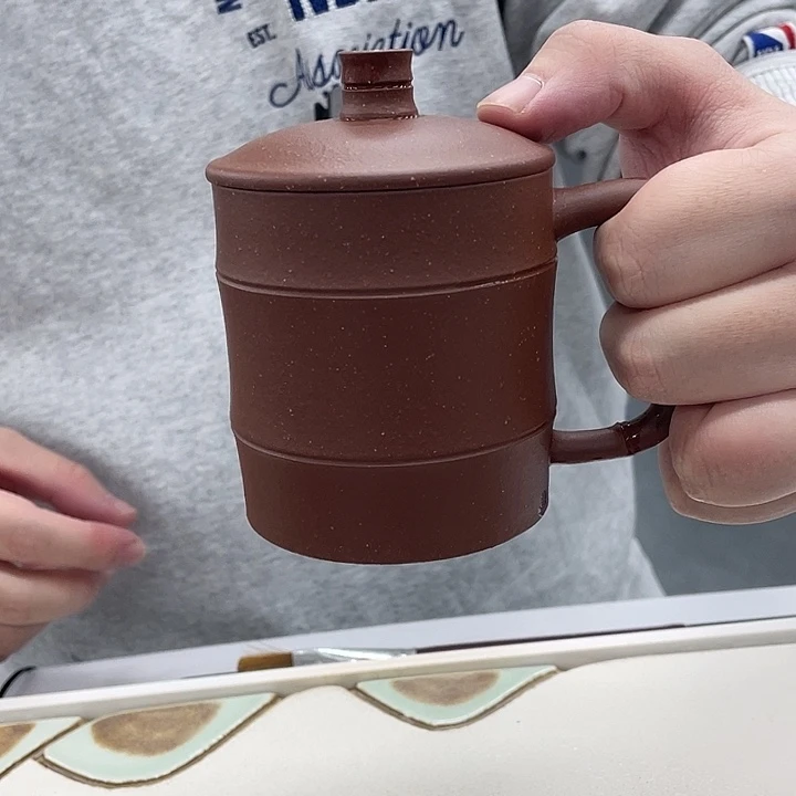 茶杯紫砂原矿紫砂