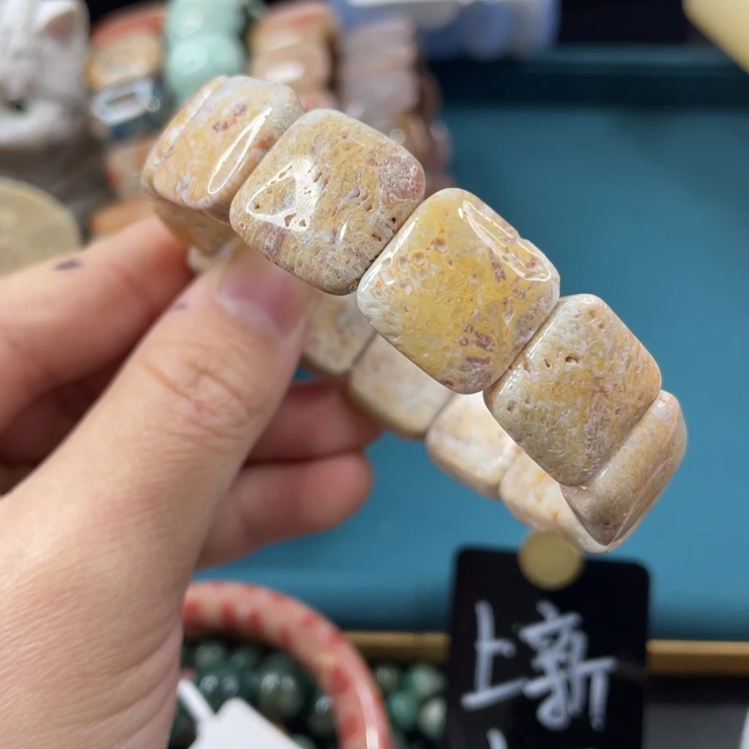 未镶嵌手镯硅化玉