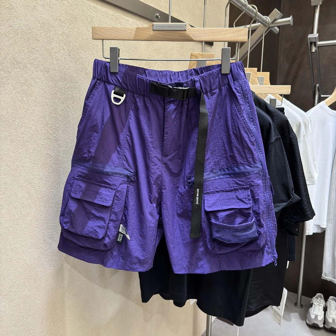 男装重工帅气！日本东丽 定制色 运动机能户外速干薄款男士中短