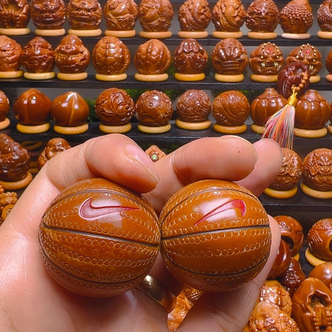 小***七橄榄核手串/手链篮球一对