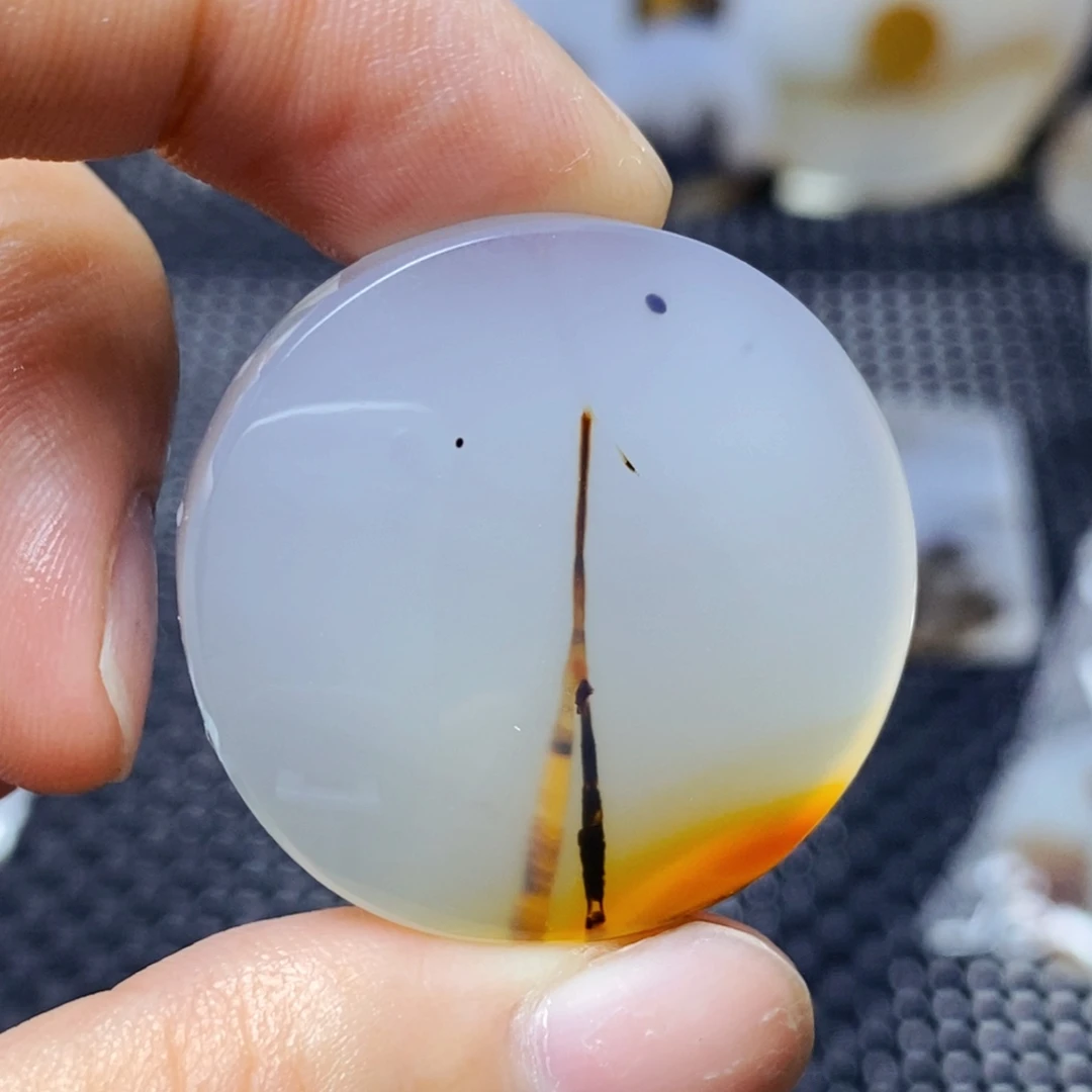 未镶嵌玛瑙/玉髓珠宝半成品