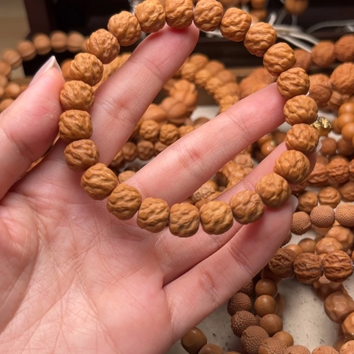 手串/手链核桃小**花魔丸尺寸随机发默认颗颗漏