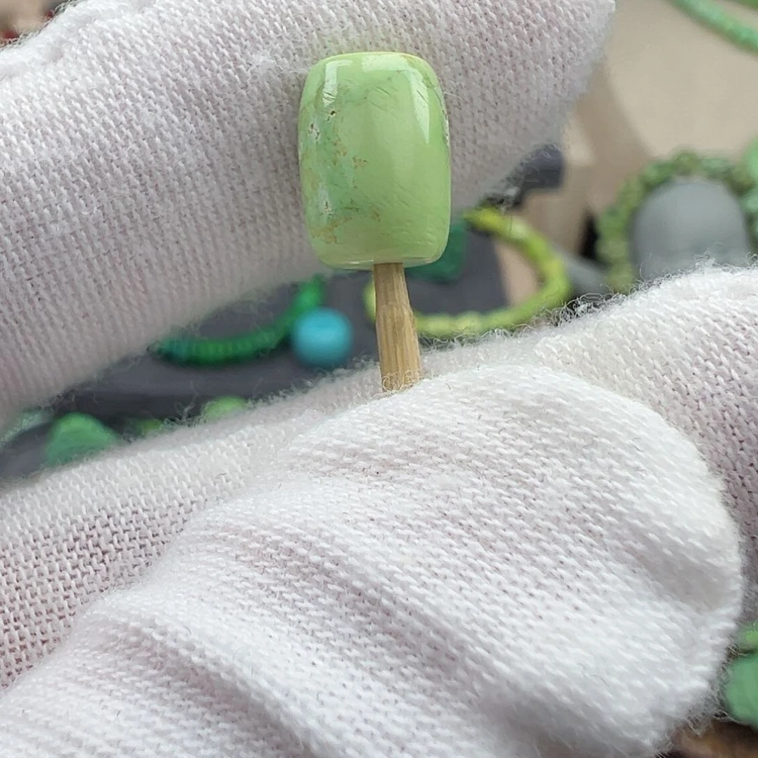 绿松石菜籽黄绿松石Z未镶嵌