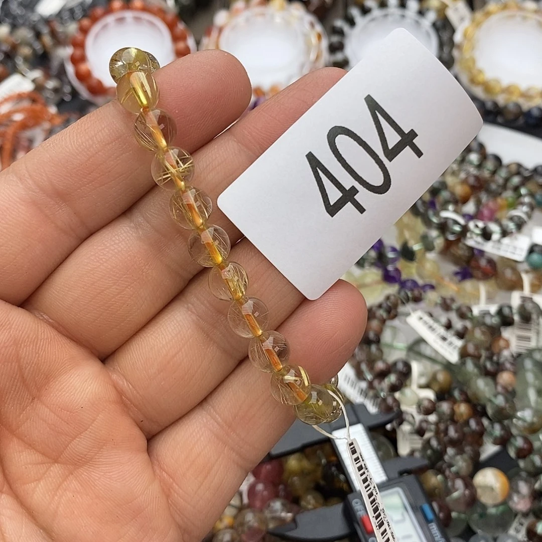 水晶手链未镶嵌手链