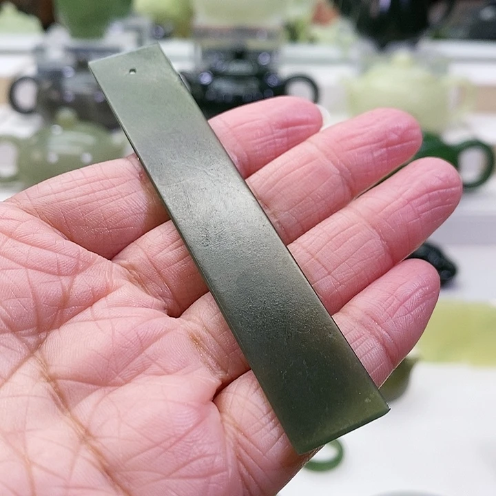 未镶嵌和田玉挂件书签