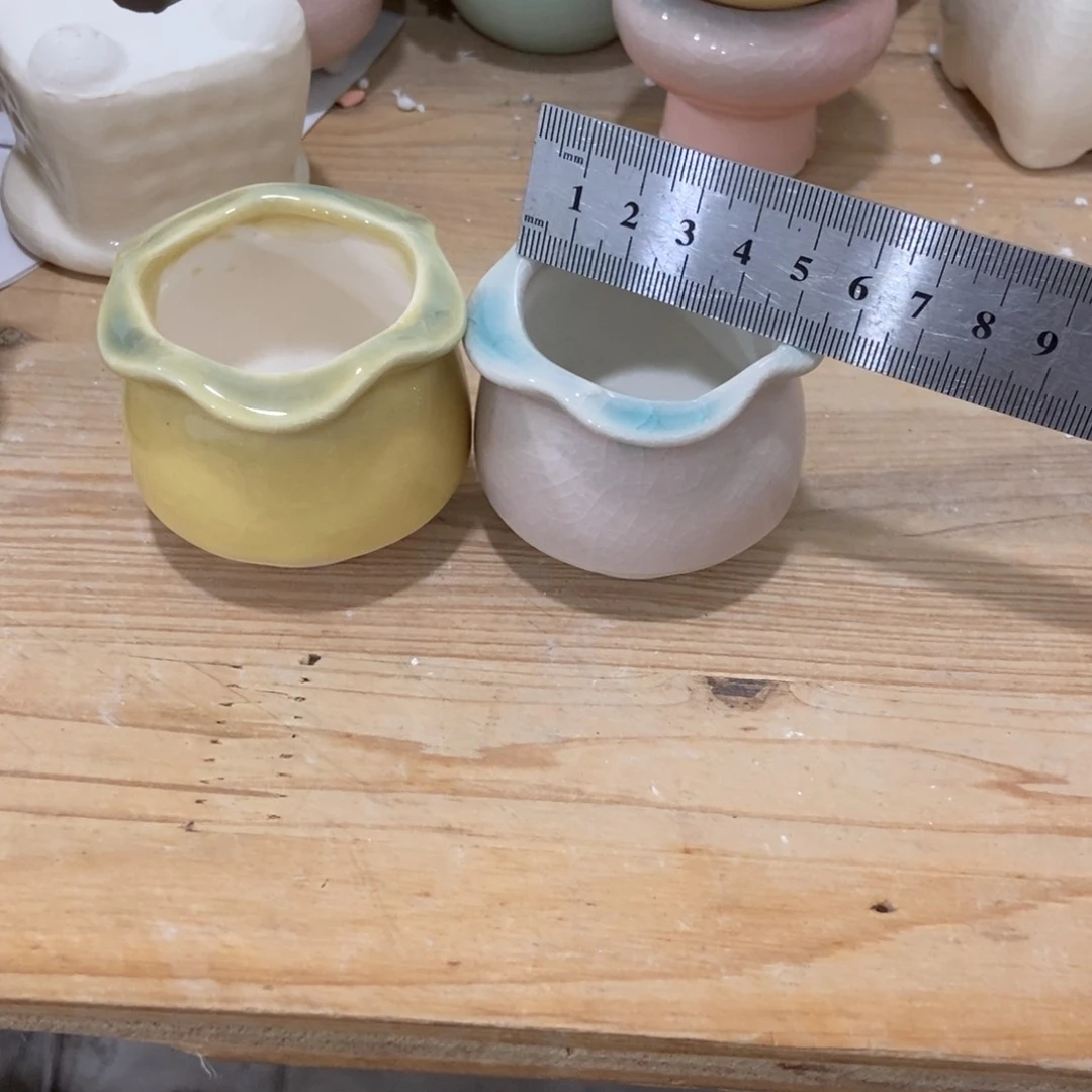 红陶高温陶瓷花盆