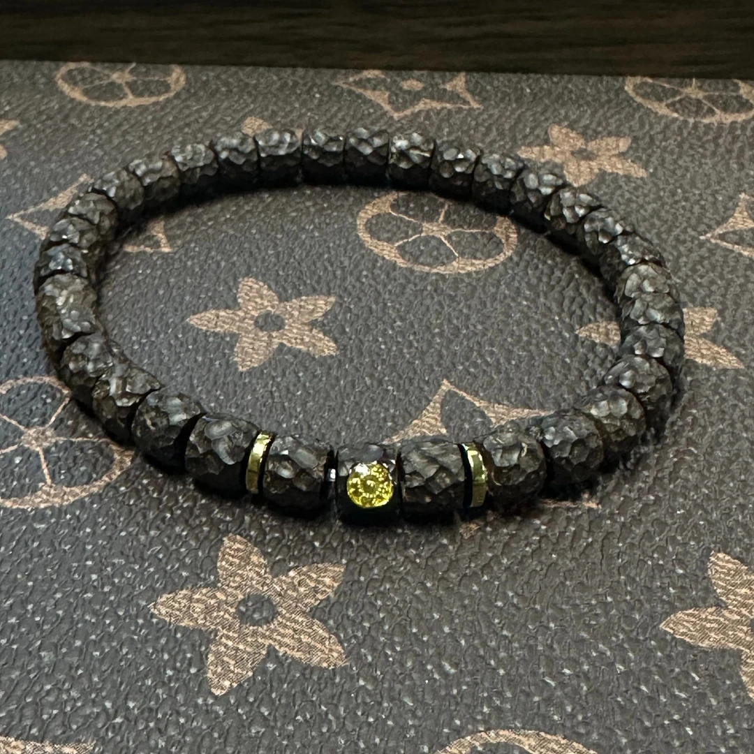 {A99}椰蒂无相单圈手串满配设计款（卡0.7)