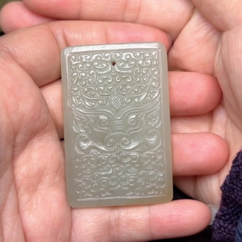 和田玉挂件未镶嵌畅****械