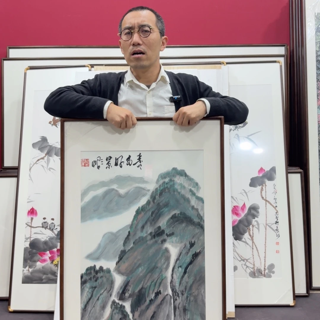 三***。国画手绘作品120/60