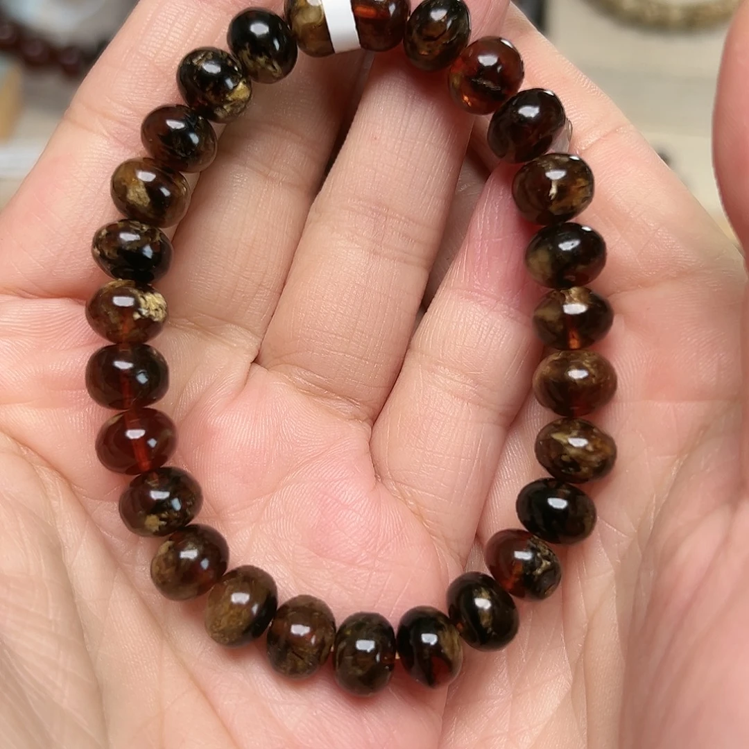 琥珀未镶嵌裸石抚顺琥珀10231九