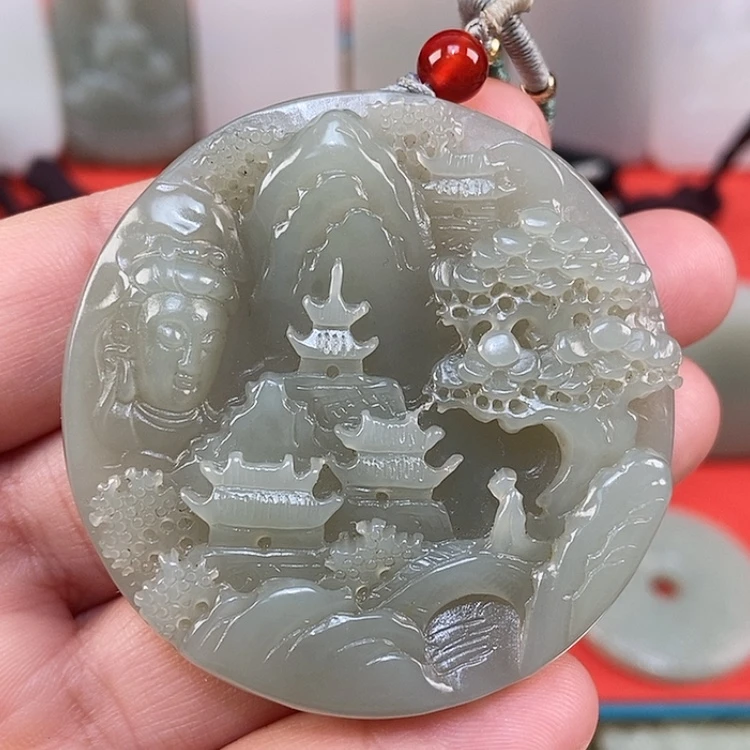 【闪购商品】颈饰未镶嵌和田玉