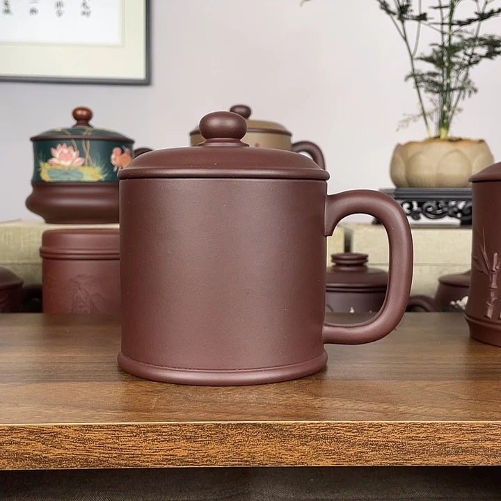 茶杯紫砂老板杯500cc