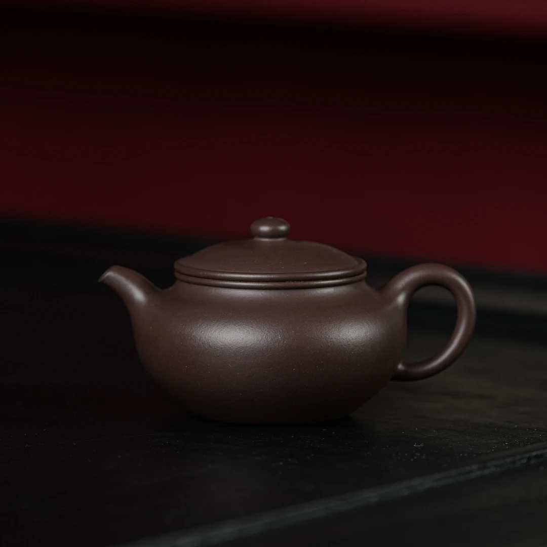 范志强【永福莲子】170cc 紫泥 师承吴东元 全手工紫砂