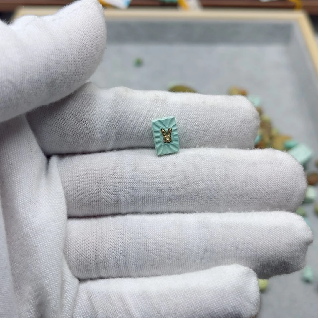 绿松石挂件未镶嵌