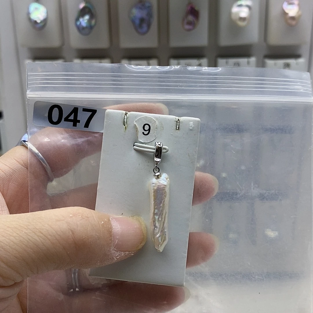 颈饰合金淡水珍珠