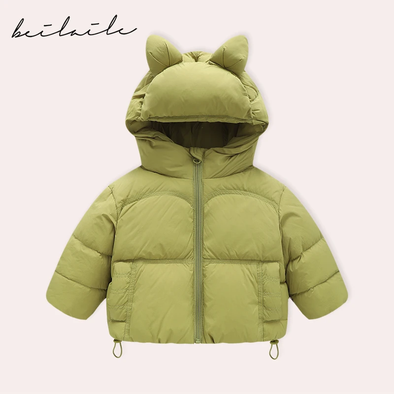 暖暖暖暖 加厚充绒量 | 小乐妈 | 精灵耳 泡芙 羽绒服J21童装汉服