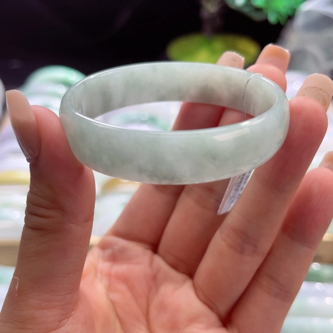 未镶嵌手链翡翠小雅52圈口