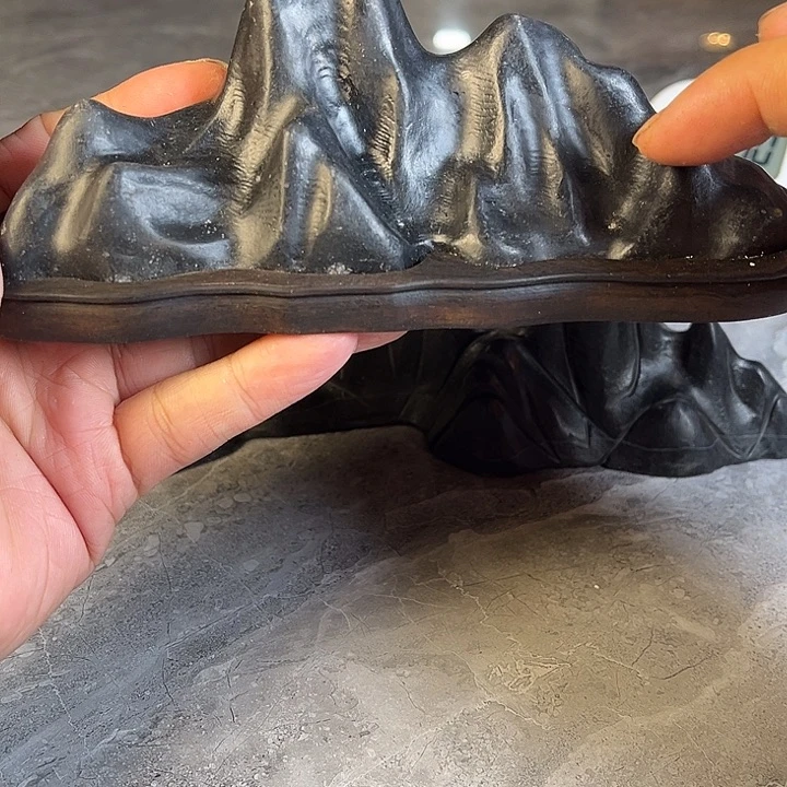 甲***哥奇石茶宠鱼缸文房摆件