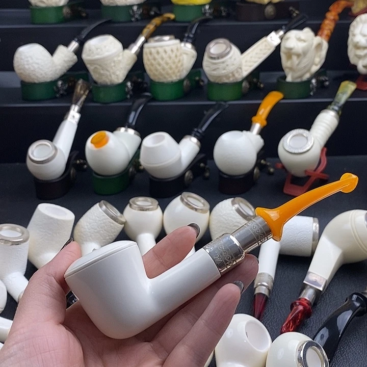 小***砸土耳其海泡石烟斗
