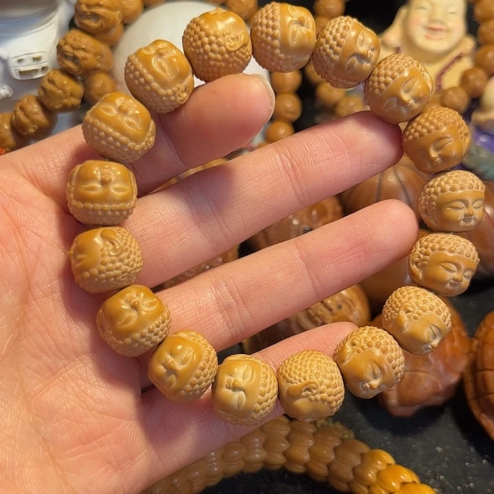 手串/手链橄榄核猴头1.45宝宝佛