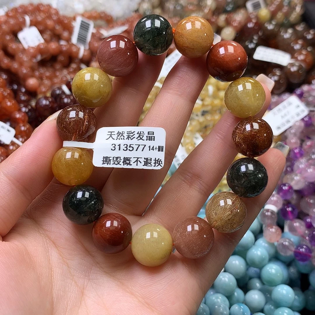 未镶嵌手链水晶，