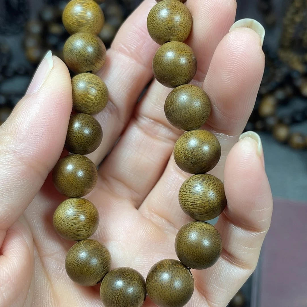 -***7手串沉香富森红土